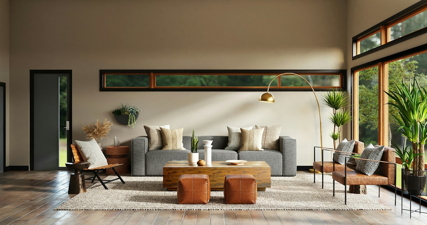 Sala de estar — fotografia ilustrativa